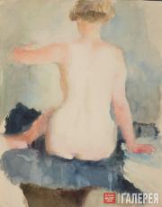 Lebedev Vladimir. Female Model from the Back. 1929