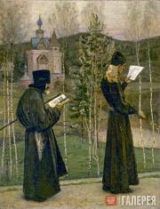 Под благовест. 1895