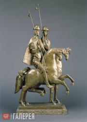 Tsigal Alexander. Boris and Gleb Riding Horses - The First Russian Saints. 1989