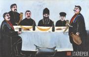 Пиросмани (Пиросманишвили) Нико. Кутеж. 1905–1907 