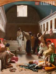 Morelli Domenico. The Baths of Pompeii. 1861