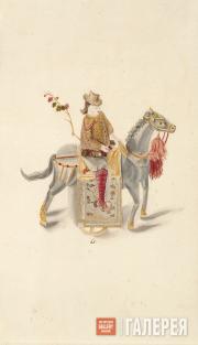 Nechayev Yakov (?). Mechanical toy – Dutch Rider on a horse