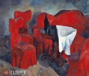 Falk Robert. Red Furniture. 1920