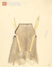 Oppenheim Meret. Genoveva (Genevieve). 1942