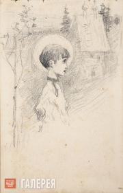 Polenova Yelena. Apparition. 1890s