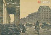 Ivan PAVLOV. Mayakovsky Square. 1943