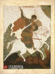 Icon of St. George. Possibly 16th century