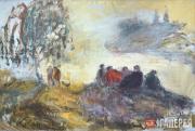 Slepyshev Anatoly. On the High Bank. 1996