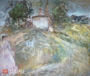 Slepyshev Anatoly. A Church on the Hill. 2002