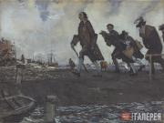 Serov Valentin. Peter I. 1907