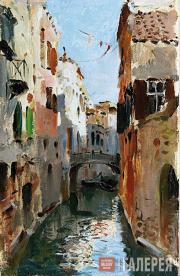Levitan Isaaс. Canal in Venice. 1890