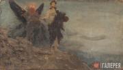 Repin Ilya. Get Thee Behind Me, Satan! 1894