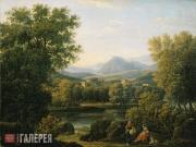 Matveyev Fyodor. A View in Tivoli Near Rome. 1782