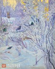 Розанова Ольга. Зима. Снегири на дереве. 1907–1908 Розанова Ольга. Зима. Снегири на дереве. 1907–1908