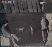 Vasnetsov Andrei. Getting Ready for Hunting. 1973–1985