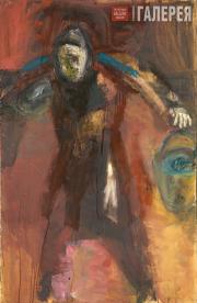 Nikonov Pavel. Woman with a Shoulder-Yoke. 2000