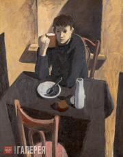 Vasnetsov Andrei. Breakfast. 1960