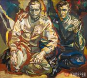 Kalinin Viktor. Father and Son. The Year 1945. 2005