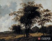 Anthonie Jansz Van der CROOS. Park of the Castle Huis ten Bosch