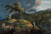 Klengel Johann Christian. Landscape in a Storm. About 1820 Klengel Johann Christian. Landscape in a Storm. About 1820