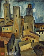 Konchalovsky Pyotr. San Giminiano. 1912