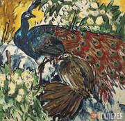Larionov Mikhail. Peacocks. 1910