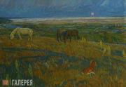 Nikolai A. PLASTOV. A Summer Evening. 1985