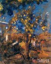 Pasternak Leonid. Picking Apples. Ochakovo. 1918