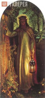 WILLIAM HOLMAN HUNT. The Light of the World. 1851-1853