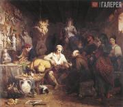 Thomas UWINS. The Neapolitan Saint Manufactory. 1832
