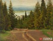 Vasnetsov Apollinary. Road to Blagodat Mountain. 1891