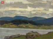 Vasnetsov Apollinary. Blue Mountain and Kushva Pond. 1890