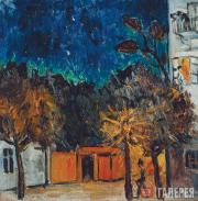 Larionov Mikhail. Night. Tiraspol. 1907