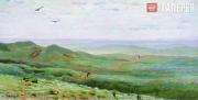 Vasnetsov Apollinary. The Orenburg Steppes. 1893