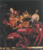 Anonymous. St. Anthony Tempted by Devil. C. 1520