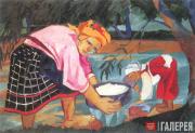 Гончарова Наталия. Бабы. 1910 Гончарова Наталия. Бабы. 1910