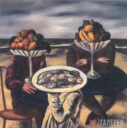 Н.И.НЕСТЕРОВА. Ужин. 1990 Н.И.НЕСТЕРОВА. Ужин. 1990