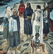 Salakhov Tahir. Women of Apsheron. 1967 Salakhov Tahir. Women of Apsheron. 1967