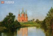 Polenova Maria. Church in Olshanka, a Village in the Tambov Governorate