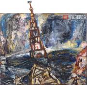 Nikonov Pavel. Fishermen on the Volga. 2017