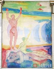 Munch Edvard. Awakening Men in Lightstream, 1914-16