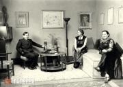 Chaïm Soutine, Olga Sacharoff and Chana Orloff Chaïm Soutine, Olga Sacharoff and Chana Orloff