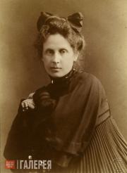 Olga Serova. Moscow. 1890 Olga Serova. Moscow. 1890