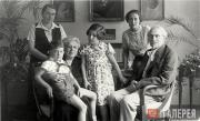 Leonid and Rosalia Pasternak with their daughter Josephine and grandchildren Charles and Helen Leonid and Rosalia Pasternak with their daughter Josephine...
