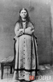 A cook posing for princess Sofia Alexeevna. End of 1870s A cook posing for princess Sofia Alexeevna. End of 1870s