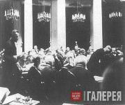 Session of the State Council in the Mariinsky Palace. Left part of the hall. 1901 Session of the State Council in the Mariinsky Palace. Left part of the hall.1901