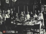 In the dining-room at Penaty In the dining-room at Penaty