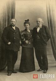 Vladimir Yakunchikov, Maria Yakunchikova and Vasily Yakunchikov [1880s]