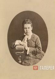 В.Д. Хрущова (урожд. Поленова). 1870-е В.Д. Хрущова (урожд. Поленова). 1870-е