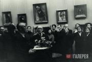 Торжественное открытие Третьяковской галереи в зале В.И. Сурикова Торжественное открытие Третьяковской галереи в зале В.И. Сурикова